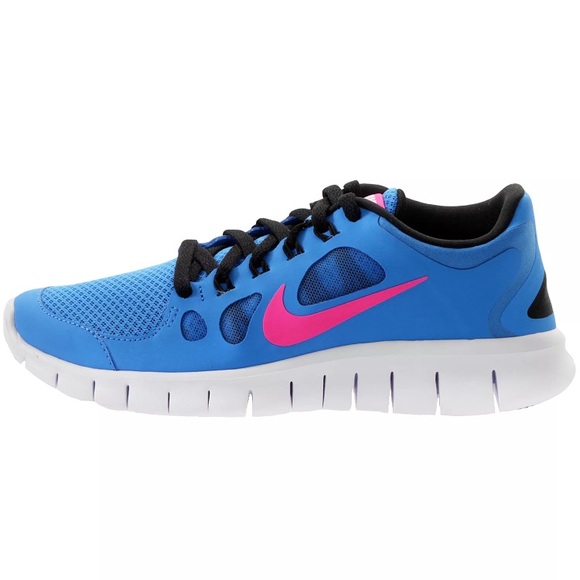 Nike Shoes - Nike Free Run 5.0 Sz 5 (Womens) Blue/Pink